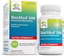 Terry naturligt Bosmed 500 Extra Strength - Boswellia Serrata Extract Supplement - Supplement til sund lungestøtte - Herbal Supplement Formel med høje niveauer af AKBA - 120 Softgels