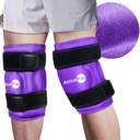 2 Ice pack til Knee Pain Relief, Genanvendelig Gel Ice Wrap til skader, Hævelse, Knee Erstatning Kirurgi, Cold Compress Therapy for Gigt, Meniscus Tear og ACL, Purple