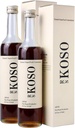 R 's KOSO 5- Day Cleanse Japansk Enzyme Drink Rich i Probiotika og Prebiotika, fremstillet af 100 + grøntsager? Frugt - Naturlig støtte til bedre fordøjelse og gut sundhed + Detox + Cleanse - 16oz × 2