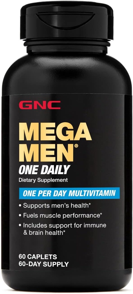 GNC Vælg Herre Daily Multi Caplets - 60 ct