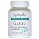TRANSFORMERING GENESIS AF GOD SUNDHED - Gastro Enzyme supplement med urteblend & E-vitamin, Allierate Gastrointestinal discomfort, fordøjelsesfunktion, støtte til lindring af Heartburn, 60