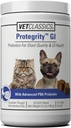 Vet Classics Protegrity GI Probiotika til hunde & katte til afføring kvalitet & Gastrointestinal sundhed, understøtter GI sundhed i stressede og ubalancerede, 45 bløde tykkere