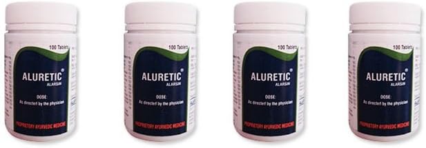 Pakning á 4 - Alarsin Aluretic Tablets Natural Diuretic