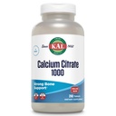 KAL Calcium Citrate 1000mg, Calcium Kosttilskud til kvinder og mænd, Knoglehelbred, tænder, Nervøse, Muskulært & Kardiovaskulært System Support, Gluten Free and Lab Verified, 80 Servere, 240 tabletter