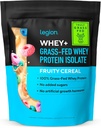LEGION Whey + Protein Whey Isolate from Grass Fed Cows - Whey Protein Isolate Powder Low Calorie, Non- GMO, Sugar Free, Lactose and Gluten Free, All Natural Protein Powder for Men & Women, (30 Servere)
