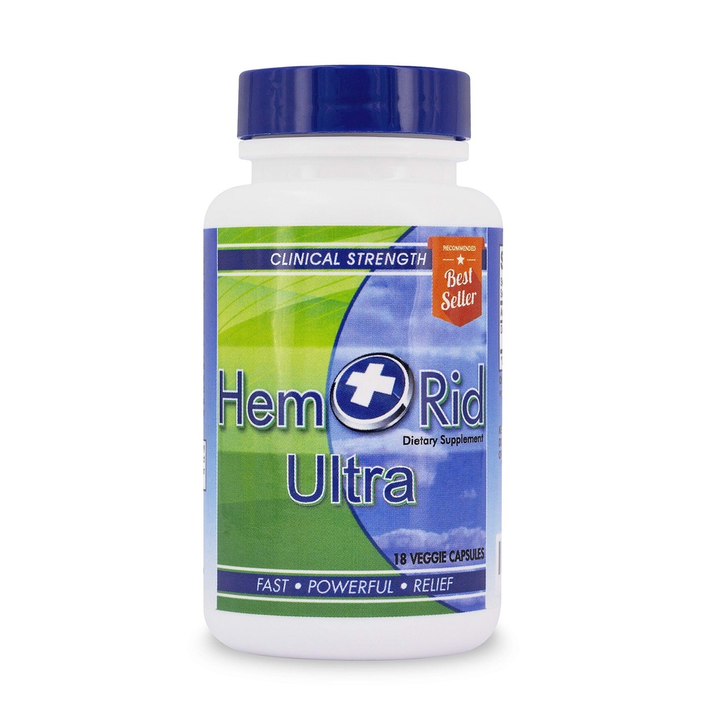 HemRid Ultra - Urtehæmorroide piller til hurtig Comfort (2 ugers dosis). Lavet i USA. Forsikring til arbejde eller dine penge tilbage.