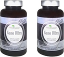 Aloha Medicinals Gano Ultra, Certified Organic Mushroom Supplement, Natural Health Supplement, Pack of 2, 90 Kapsler Hver