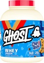 GHOST Whey Protein Powder, Chips Ahoy! - 5LB, 25G Protein - Chokolade Chip Cookie Flavored Isolat, Koncentrat & Hydrolyseret Whey Protein Blend
