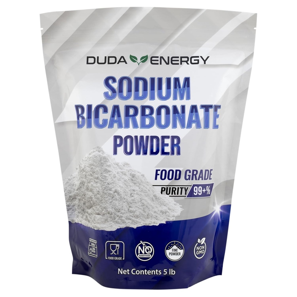 5 LB USP Pure Sodium Bicarbonat Powder Organic Food Grade Listet Pure Bagning Soda
