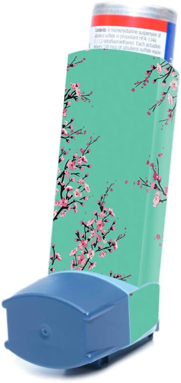 MightySkins Skin for Ventolin HFA Asthma Inhaler - Cherry Blossom Tree | Protective, Durable, and Unique Vinyl Decal wrap Cover | Easy to Apply, Remove, and Change Styles | Made in The USA