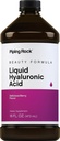 Piping Rock Hyaluronic Acid Supplement: 124; 100mg - 124; 16 fl oz - 124; Berry Flavored Liquid; 124; Vegetar Formel: 124; Non- GMO, Gluten Free
