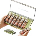 3 gange om dagen Pill Organizer 7 Dag, Stor Ugentlig Pill Organizer, Ugentlig Pill Box med 7 separate Containers, Bærbar Daily Medicine Planner Case for Medicine Vitamin Fish Oil Supplement (grøn)