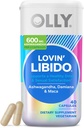 OLLY Loving Libido kapsler, Boost Desire Med Ashwagandha, Maca & Damiana, Vegetar, tillæg for kvinder, 20 dages forsyning - 40 Greve