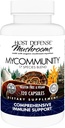 Værtsforsvar MyCommunity Kapsler - 17 Arter Blend Mushroom supplement til immunforsvar - Urtehjælp med løvens Mane, Reishi. Chaga, Cordyceps, Tyrkiet Hale & Mere - 120 Kapsler (60 Servere) *