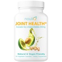 Natural & Vegan- Friendly Joint Health Supplement, Avocado Soy Unsaponifiables 300mg, Non- GMO, Gratis enhver Gluten, Kunstige Farver eller Flavors, Dairy and Shellfish, 60 Day Supply.