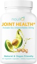 Natural & Vegan-Friendly Joint Health Supplement, Avocado Soy Unsaponifiables 300mg, Non-GMO, Free of Any Gluten, Artificial Colors or Flavors, Dairy and Shellfish, 60 Day Supply.