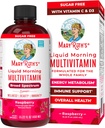 MaryRuth Organics Multivitamin til kvinder, Mænd & Børn; Flydende Morgenmad Multivitamin