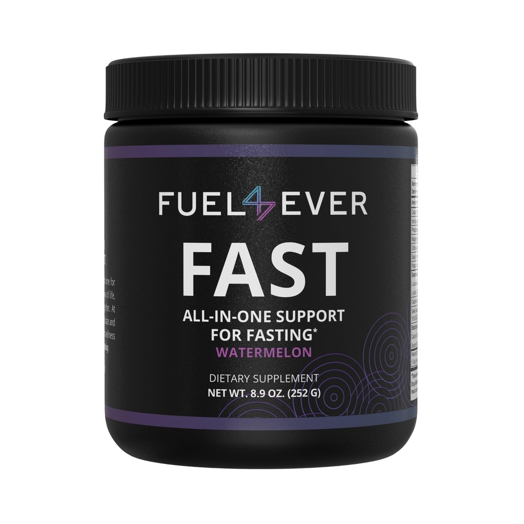 Brændstof 4 Nogensinde hurtig fastende elektrolyte pulver • 124; med Creatin, Essential Aminosyrer & Green Tea Extract • 124; Ingen sukker, Ingen kunstige sødestoffer eller ingredienser • 124; Vandmelon Flavor 30 Servering