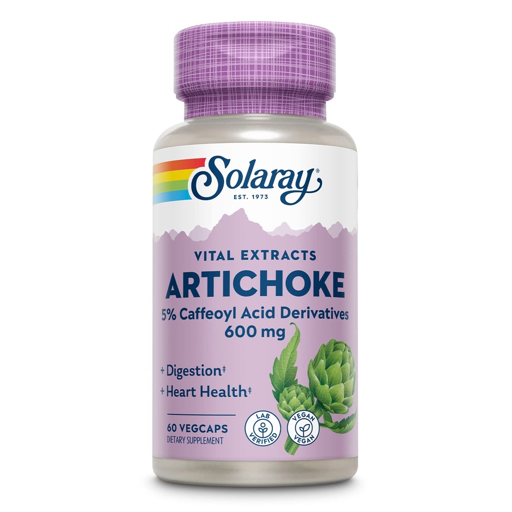 SOLARAY Artiskoke Leaf Extract 600mg