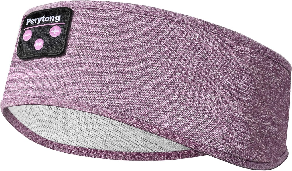 Perytong Søvn Hovedtelefoner, Bluetooth Sports Headband Hovedtelefoner med Ultra-Thin HD Stereo højttalere Perfekt til søvn, træning, jogging, Yoga, Insomnia, Air Travel, Meditation for Unisex