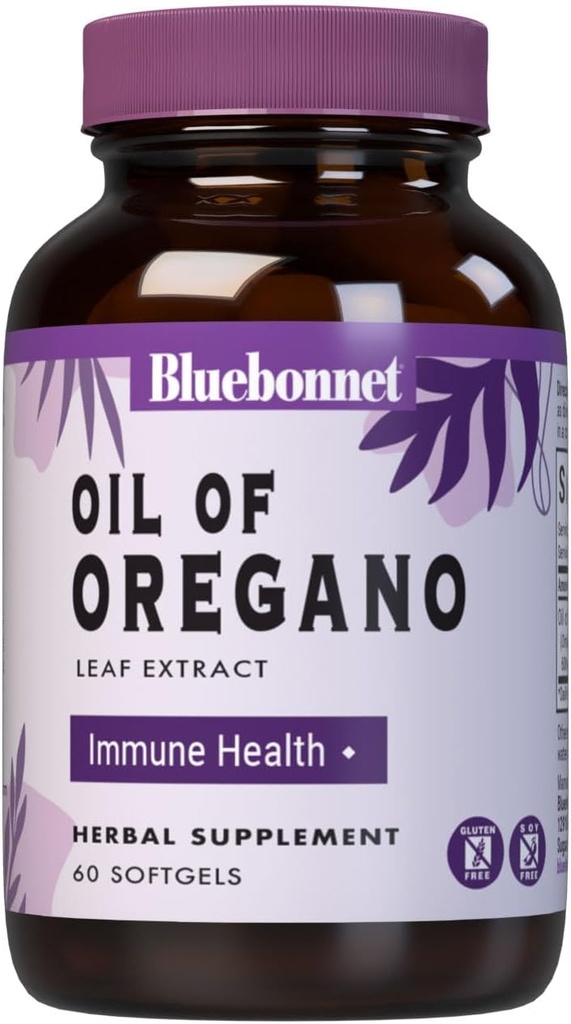Bluebonnet Nutrition Oil of Oregano Leaf Extract, 60 Greve