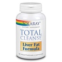 SOLARAY Total Rengøring lever fedt formel, Veg Cap (Btl- Plastic)