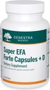 Genestra Brands Super EFA Forte Capsules + D-124; Fish Oil Formel til støtte kognitiv, cardiovaskulær, og fælles sundhed