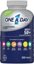 One A Day Mænds 50 Plus Advantage Multi- Vitaminer, SPECIALPack af 300 Greve