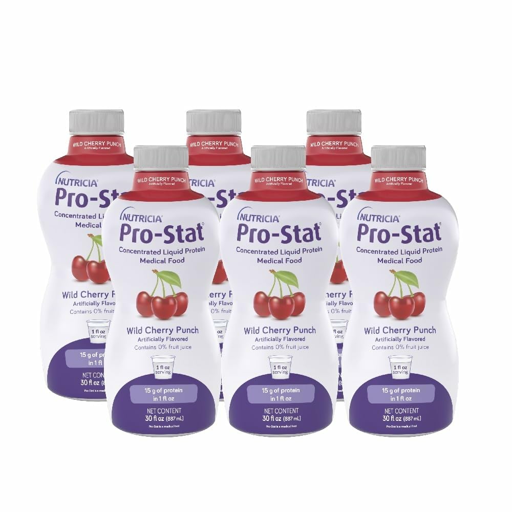 Pro- stat- koncentreret flydende protein medicinsk mad - vild Cherry Punch, 30 Fl Oz flaske (sag 6)