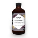 Hany 's Høst Elderberry Herbal Syrup - 8 fl oz # 124; All- Natural Wellness Tonic, Apple Cider Vinagar, Raw Honey & Elderberry # 124; Non- GMO, Gluten- Free, Håndlavede