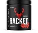 Bucked Up-BCAA RACKED ™ Branch Chained Amino Acids ttesmå 124; L- Carnitin, Acetyl L- Carnitin, GBB; Post Workout Inddrivelse, Protein Syntese, Lean Muscle BCAAs, at du kan føle! 30 Servering (Blood Raz)