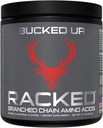 Bucked Up-BCAA RACKED ™ Branch Chained Amino Acids ttesmå 124; L- Carnitin, Acetyl L- Carnitin, GBB; Post Workout Inddrivelse, Protein Syntese, Lean Muscle BCAAs, at du kan føle! 30 Servering (Blood Raz)