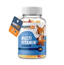 Kids Multivitamin Gummies - Non-GMO, Gluten- Free, Vegan Multivitamin Gummies w / C-vitamin, B3, B5, B6, B12, Zink 100 Greve, 1 Pack - Fruity Toddler Teen Gummy Vitamin til børn og voksne