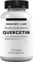 Research Labs Quercsalis ™ Quercetin w / Bromelain, 120 Veg kapsler. Høj Absorptionsformel. Understøtter hjerte sundhed, immunforsvar, anti-flare op, anti-oxidant sundhed