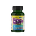 America Medic & Science NAC 600mg - NAC supplement for lung sundhed & immunforsvar, leverstøtte & antioxidanter - N- Acetyl- cystein - 60 kapsler (pakning med 1)