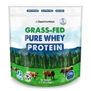 Opportuniteas Grass Fed Whey Protein Powder Concentrate - 1 Ingredient - Pure Protein Supplement for Drikke, Smoothie, Ryst, Madlavning & Bagning - Ikke GMO, Hormone Free & Gluten Free - 2.5 lbs