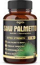 11in1 Saw Palmetto kapsler med Ashwagandha, gurkemeje, Tribulus, Maca, grøn te, ingefær, hellig basilikum & mere - sund prostata & hårstøtte - 180 grev 6 -måned levering