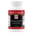 Sundhed Bekymringer Collagenex 2 - Collagen Supplement for fælles støtte & fleksibilitet - Natural Eggshell Membrane for mænd og kvinder - Connective Tissue Support - Kinesisk urtesupplement - 30 kapsler