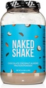 Nøgen Shake - Chokolade Kokosmel Protein Powder - Flavored Plant Based Protein fra US & Canadiske Farms med MCT Oil, Gluten- Free, Soy- Free, Ingen GMO 'er eller kunstige sødestoffer - 30 Servere