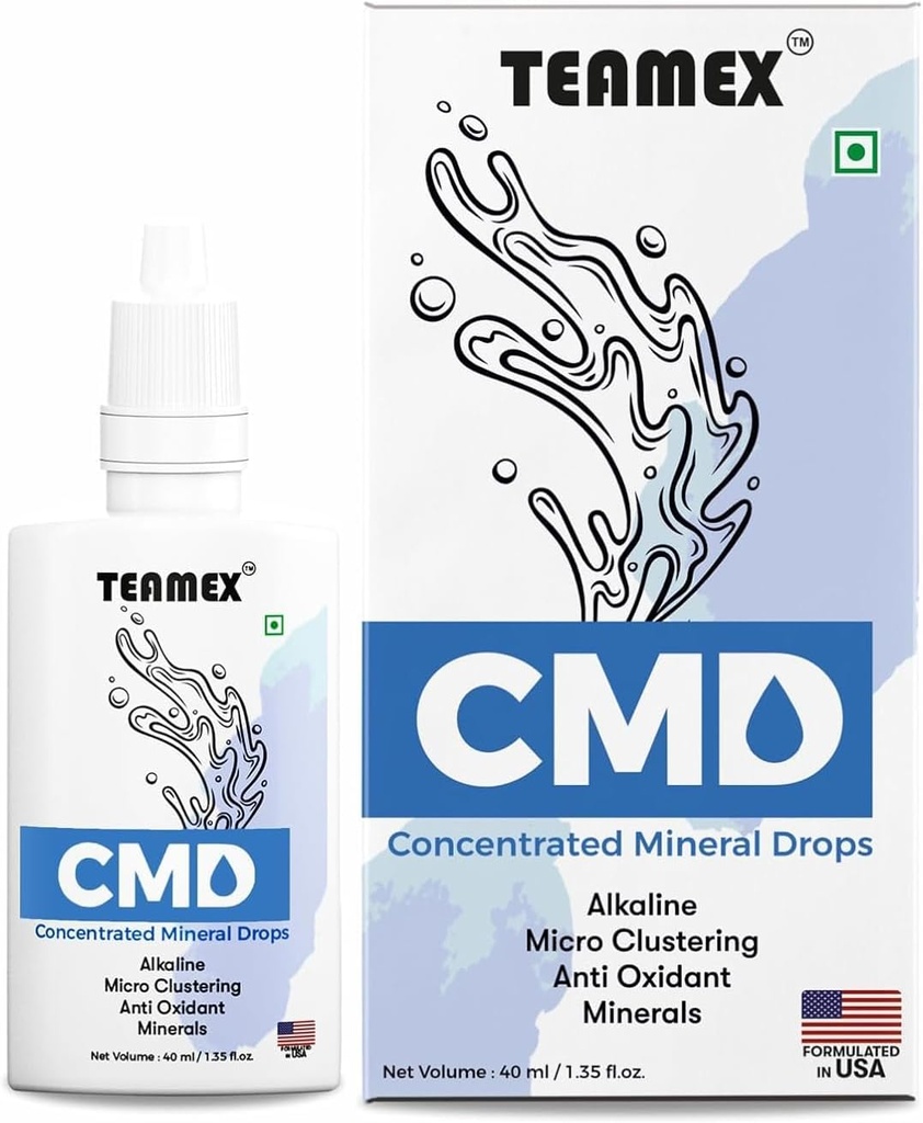 Sheltr Alkaline Mineral Water Drops, pH Booster Drops til alkaline vand ayurvedic Drop, CMD Drop (40 ml)