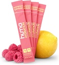 HUMA CHIA Hydration Drink Mix, Raspberry Lemonade 15 Packets - Lav kalorie, High Electrolyte Powder til Sport & Øvelse - 100% Natural, 1g sukker, 10 Cal
