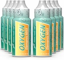 GHT - Oxygenelementer Max flydende oxygendråber i 1 Ounce Flaske, Bærbart tillæg - Bolster Endurance og Stamina, Rengøringsceller (8 Pack)