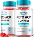 rize labs - ACV for Keto Health Gummies - 750mg Advanced Weight Loss with Apple Cider Vincipes ACV Supplement for Belly Fat (120 Gummies)