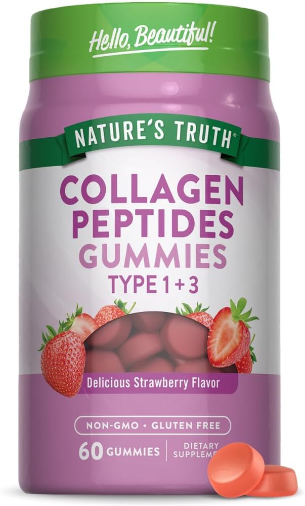 Nature 's Truth Collagen Peptide Gummies for Womens