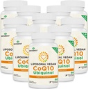 1000mg Liposomal CoQ10 Ubiquinol, 600 Vegan Softels, High Absorption Ubiquinol CoQ10 Supplement, Active Antioxidant Form of Coenzym Q10 for Heart Function & Energy Production
