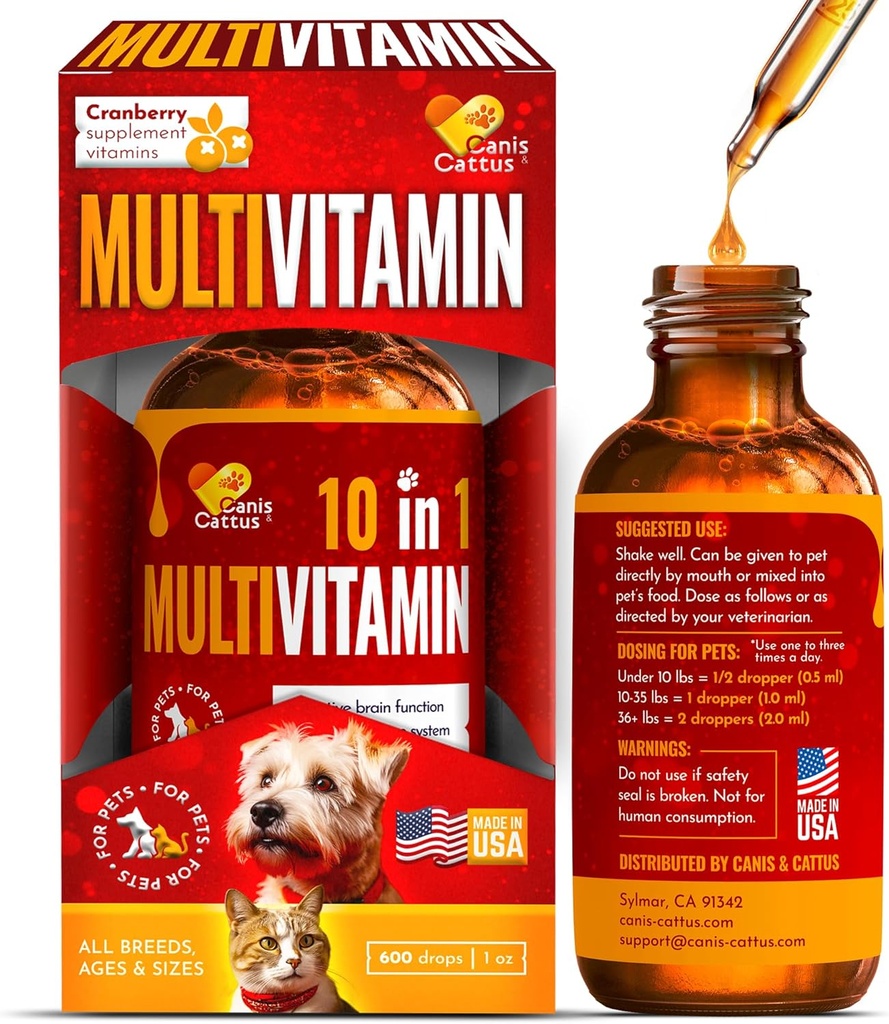 Vitaminer til hunde: 124; Kat: Vitaminer: 124; Flydende Multivitamin til hunde: 124; Multivitamin til katte: 124; Pure Ingredients: 124; 1 oz