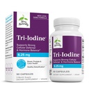 Terry naturligt tri- jod - Support Thyroid sundhed - Aids Hormone Balance med Molecular Jod fra Kelp - funktioner Kalium Iodide & Natriumiodide - Brain & Energy Support - 6.25mg, 90 Kapsler