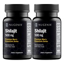 Nugenix Essentials Shilajit Kapsler Supplement - 500mg, Standardiseret til 50% Fulvic Acid, 120 Kapsler