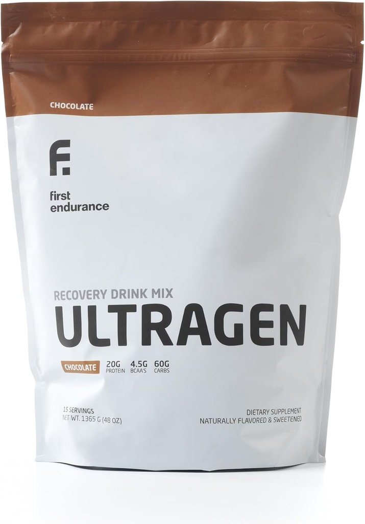 FØRSTE ENDURANCE Ultragen workout Inddrivelse Drink Powder, Protein Mix, øger energi, Accelerates Recovery
