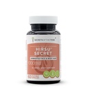 Hirsu Secret 60 kapsler, 1000 mg, Saw Palmetto, Black Cohosh, Vitex, Spearmint, Lavender, Green Tea. Uønsket ansigt & krop hår (60 kapsler)